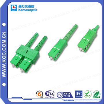 Sc / conector APC 0.9 / 2.0 / 3.0 de alta qualidade de fibra óptica Sc Conn